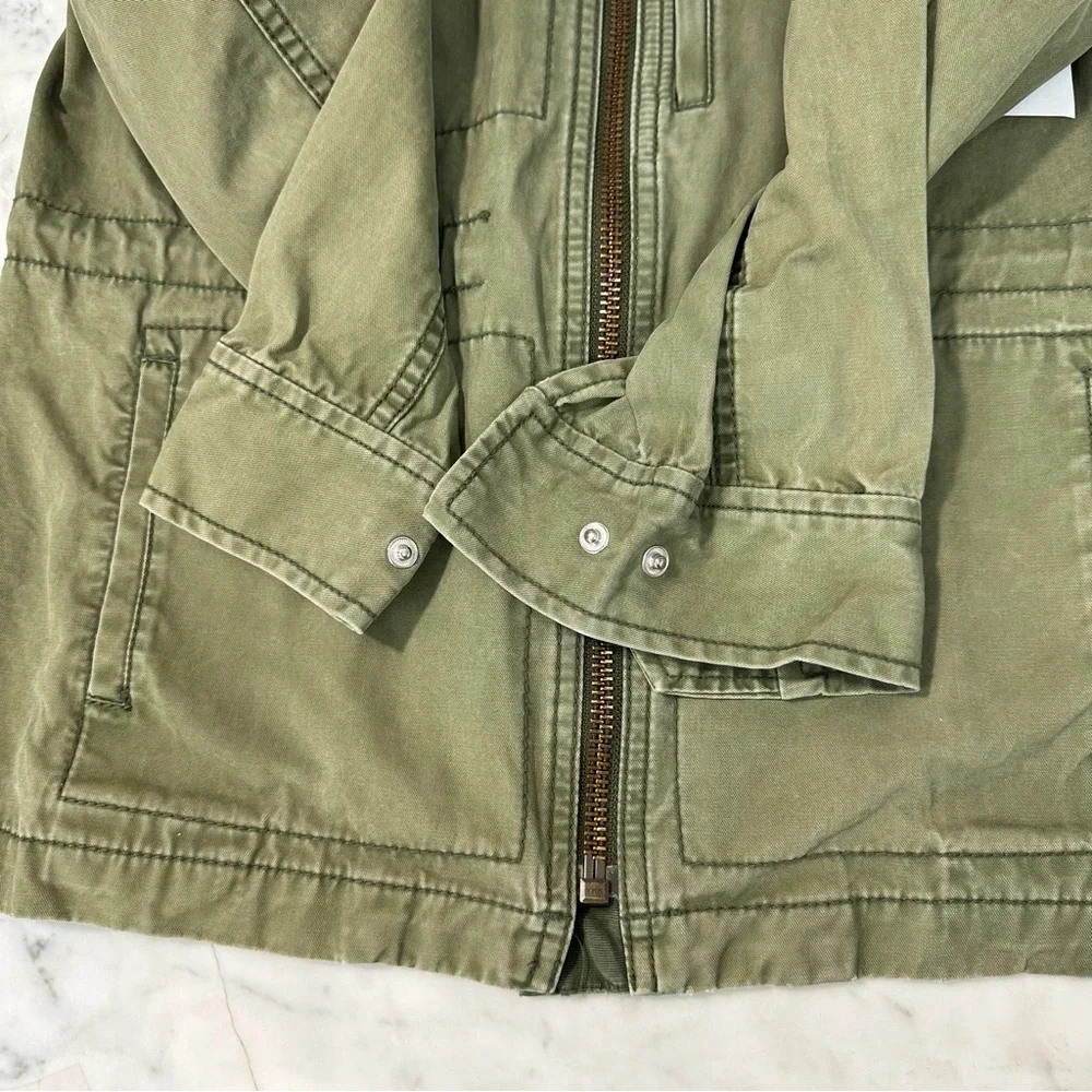 MADEWELL Fleet Jacket Military Army Green Utility Size XS Full Zip
